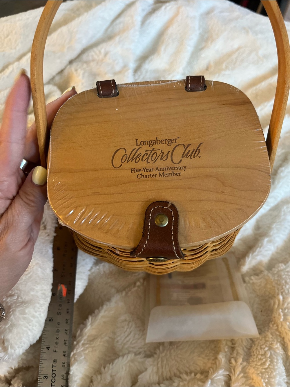 Longaberger Purse Basket - Picture 3 of 6